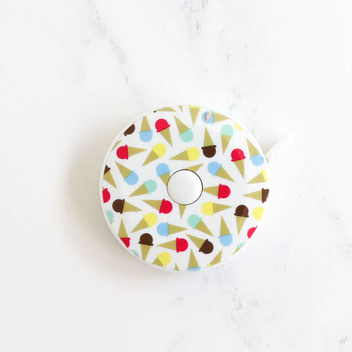 Sweets Retractable Tape Measure-Stitched Modern
