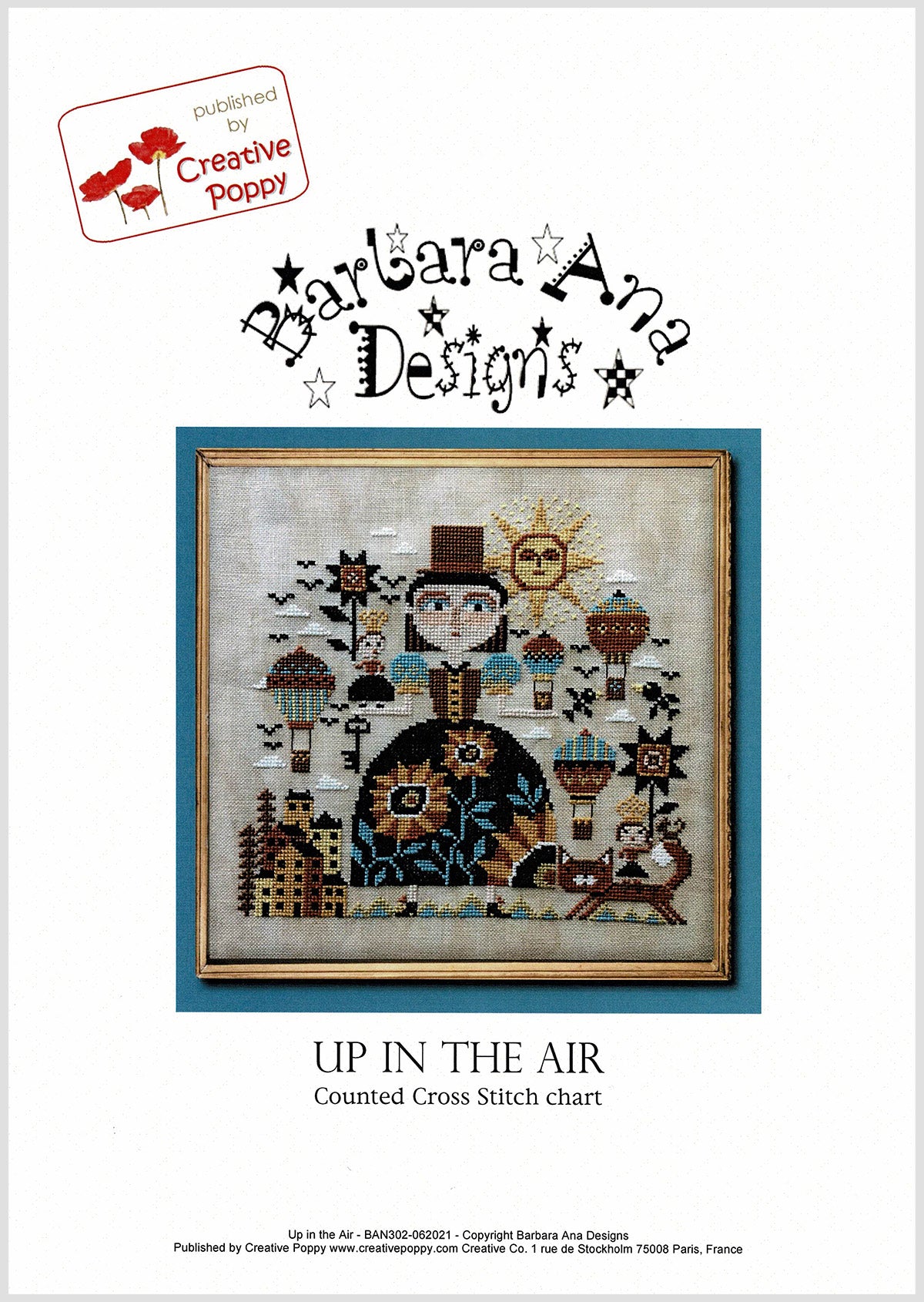 Up in the Air Cross Stitch Pattern