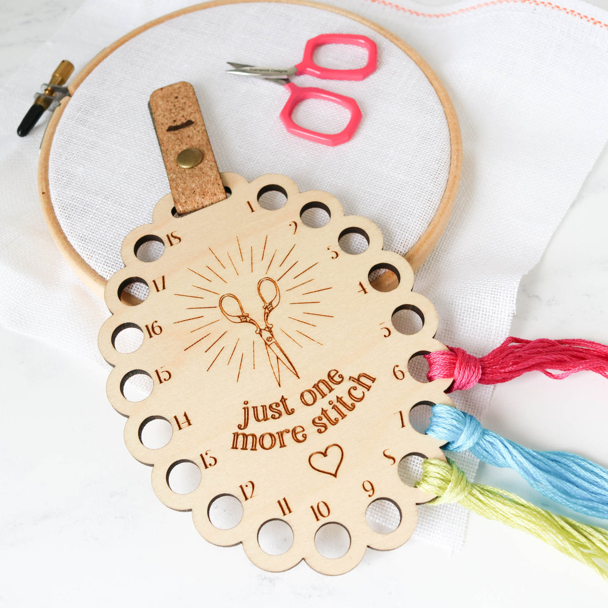 Embroidery Floss Organizer - One More Stitch