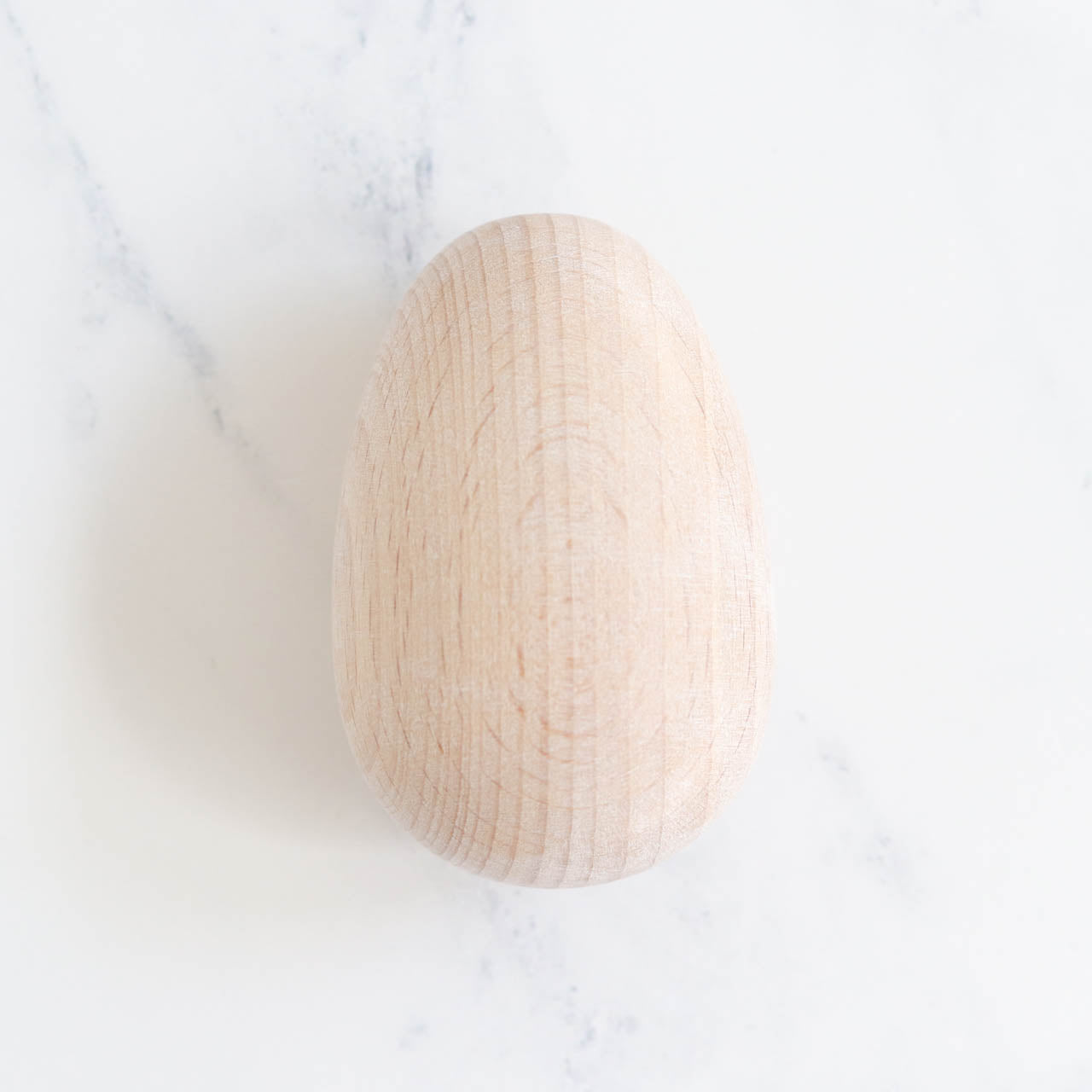 Wooden Painted Darning Egg