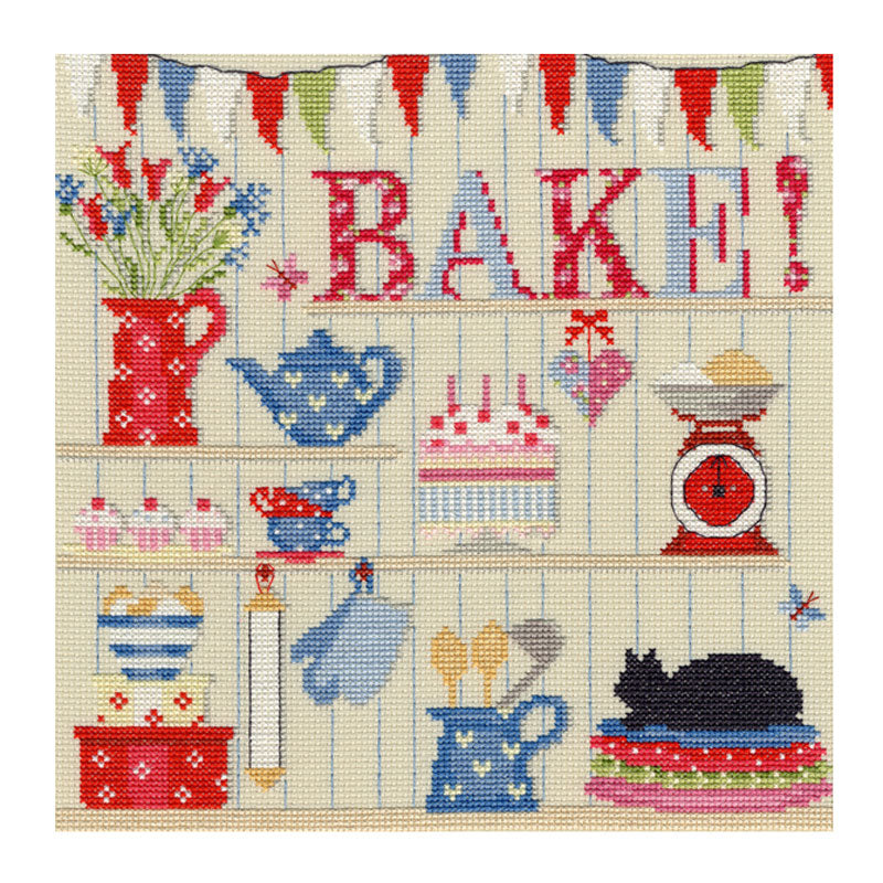 Bake! Cross Stitch Kit