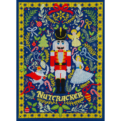 The Christmas Nutcracker Cross Stitch Kit - Stitched Modern
