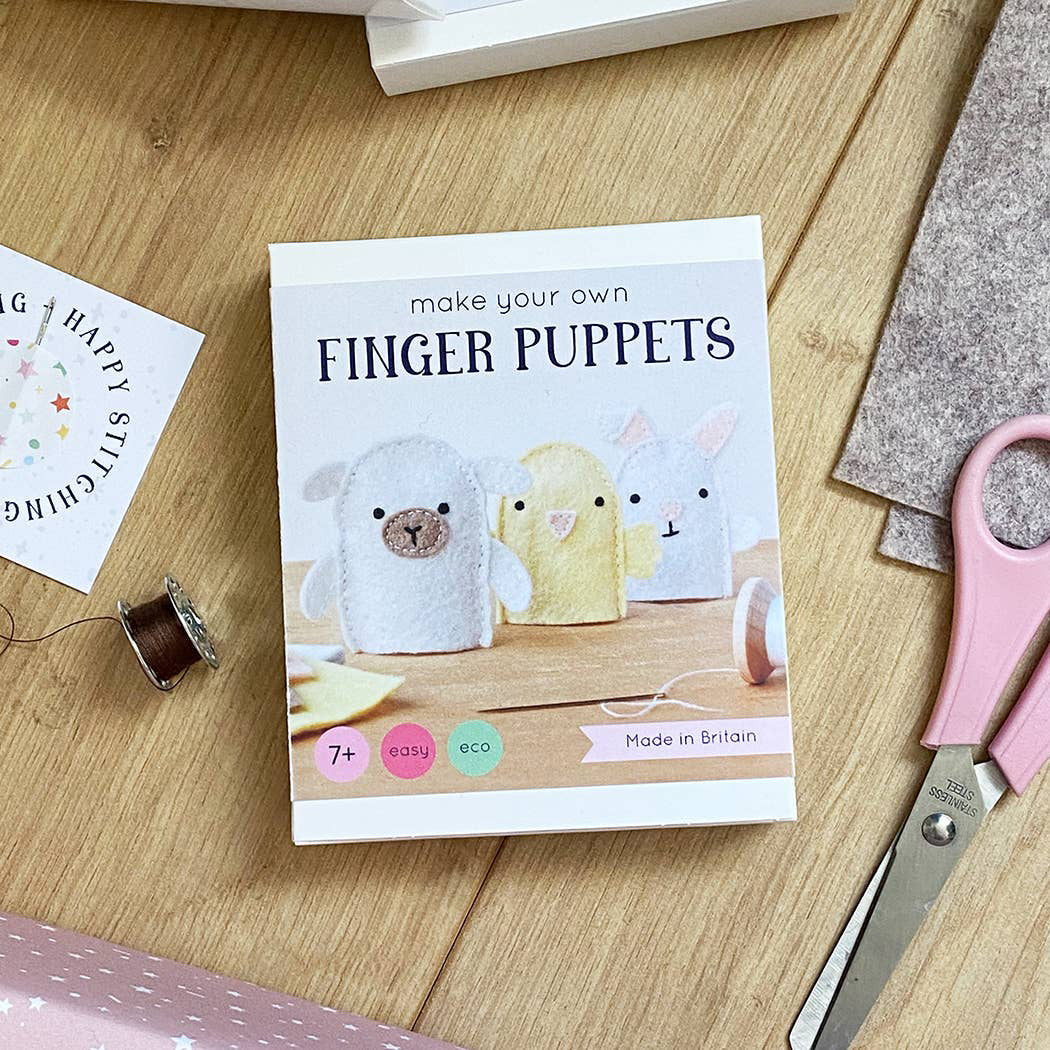 Finger Puppet Felt Craft Kit - Spring Friends