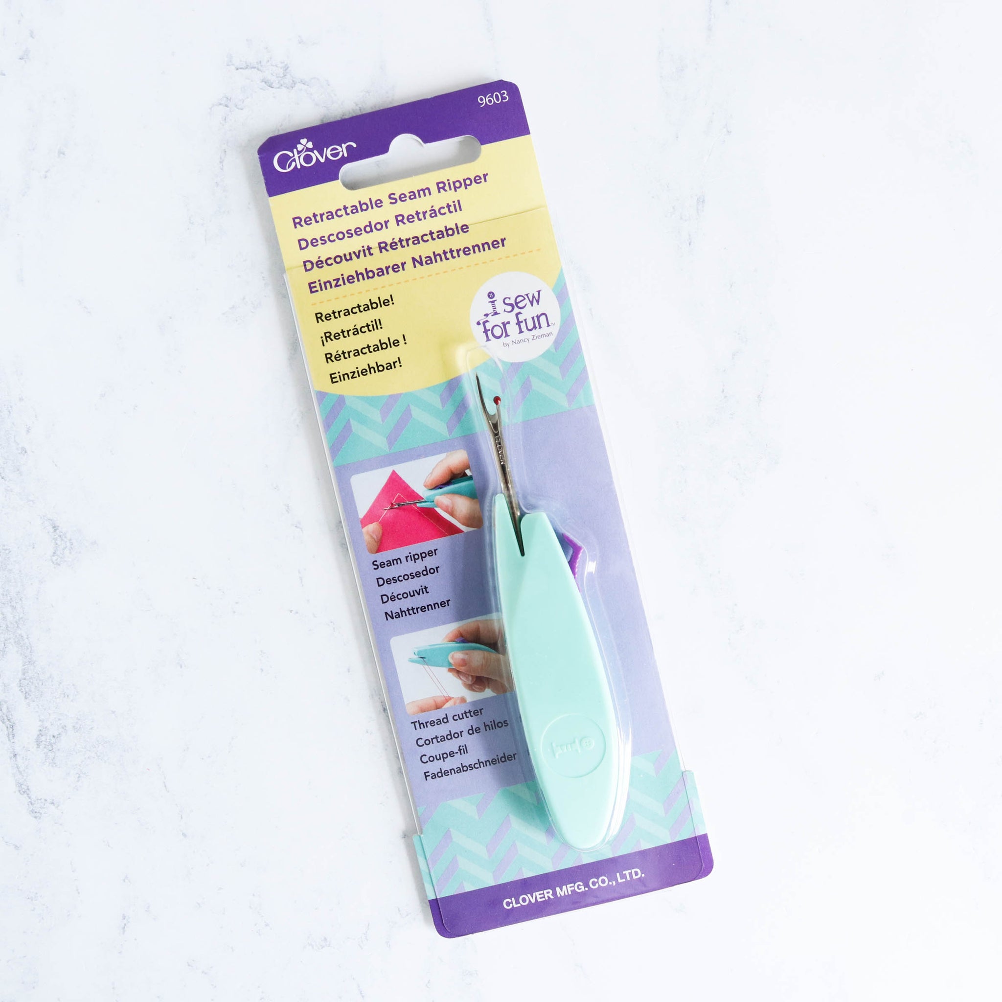 Retractable Seam Ripper and Thread Cutter - Stitched Modern