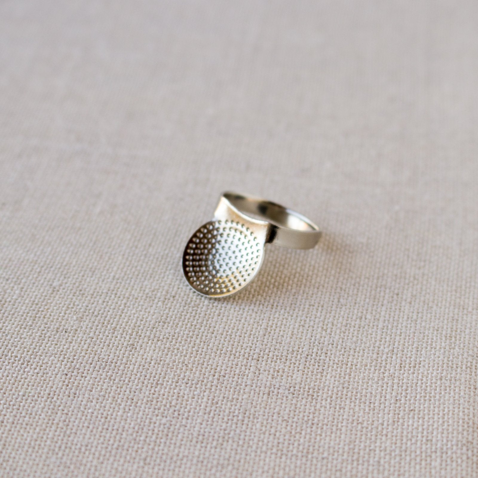 Adjustable Metal Palm Thimble for Sashiko