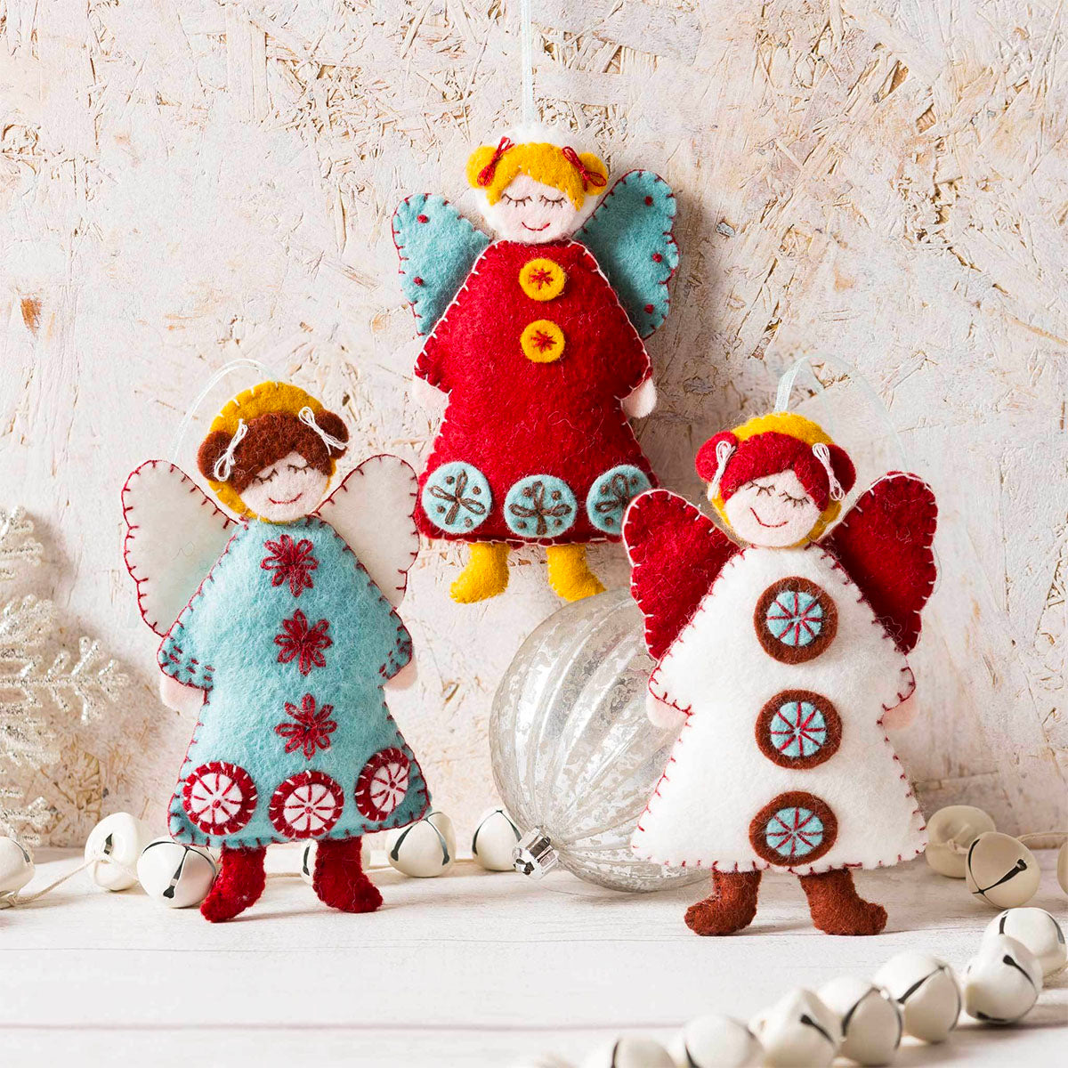 Vogart Vintage Crafts Christmas Crochet Kit Girl Angel 3206 Sealed