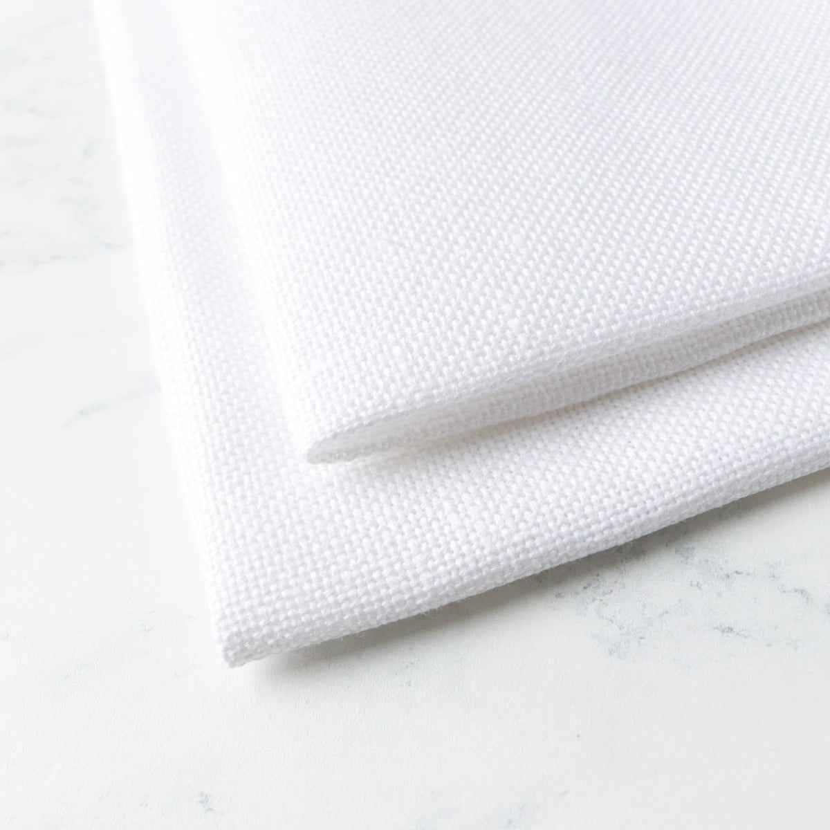 20-count Cork Linen Cross Stitch Fabric - White