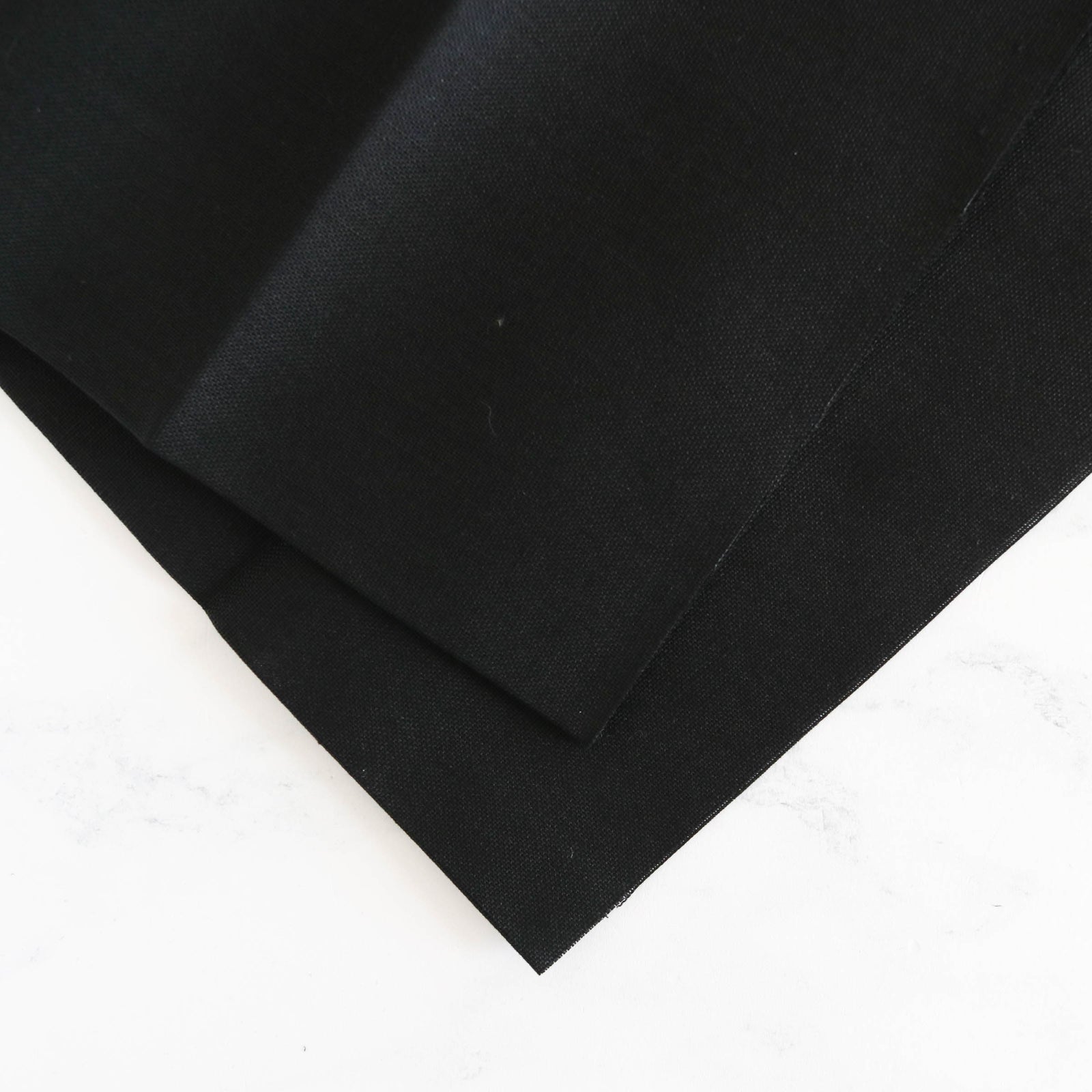 Cotton Hand Embroidery Fabric - Black-Stitched Modern