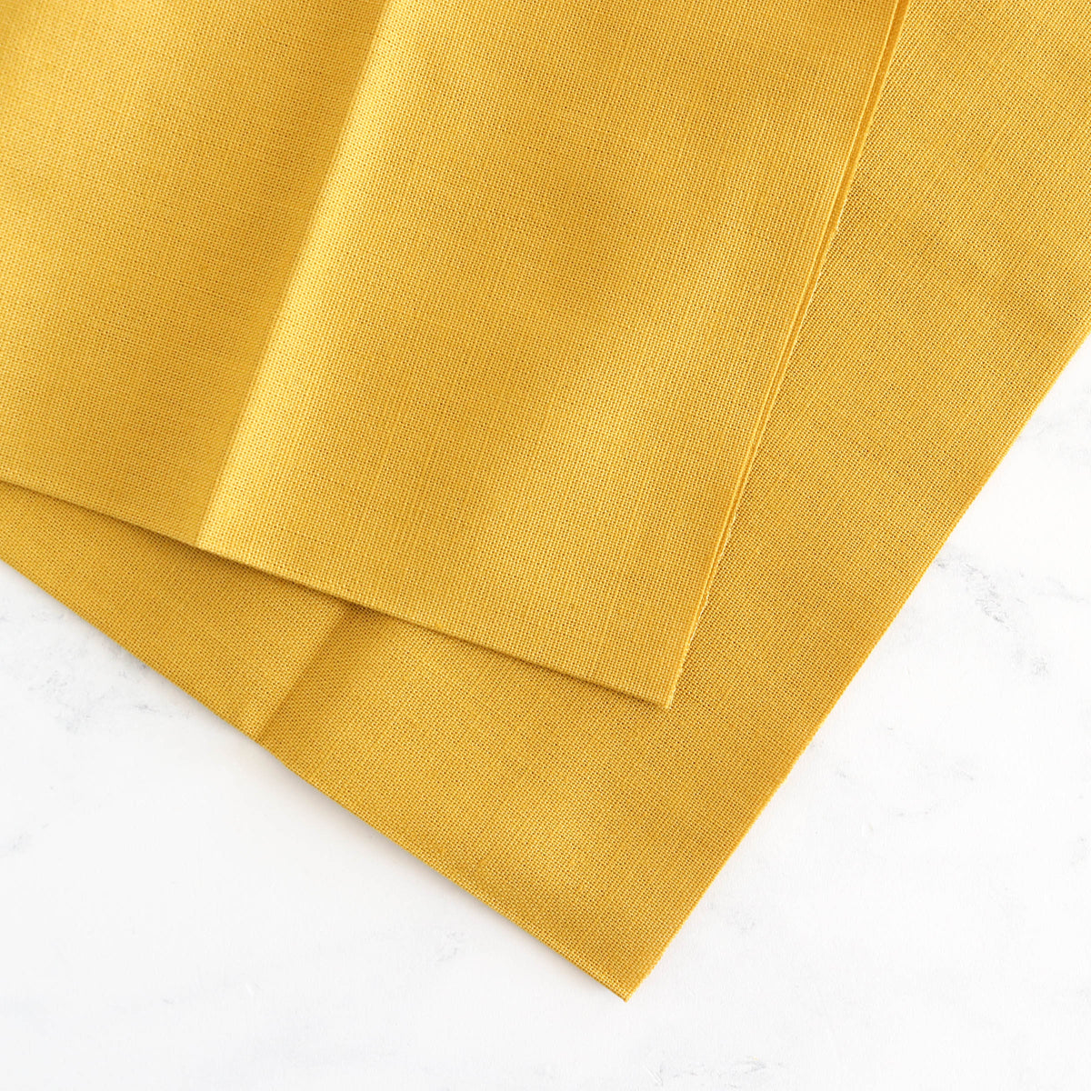 Cotton Hand Embroidery Fabric - Mustard