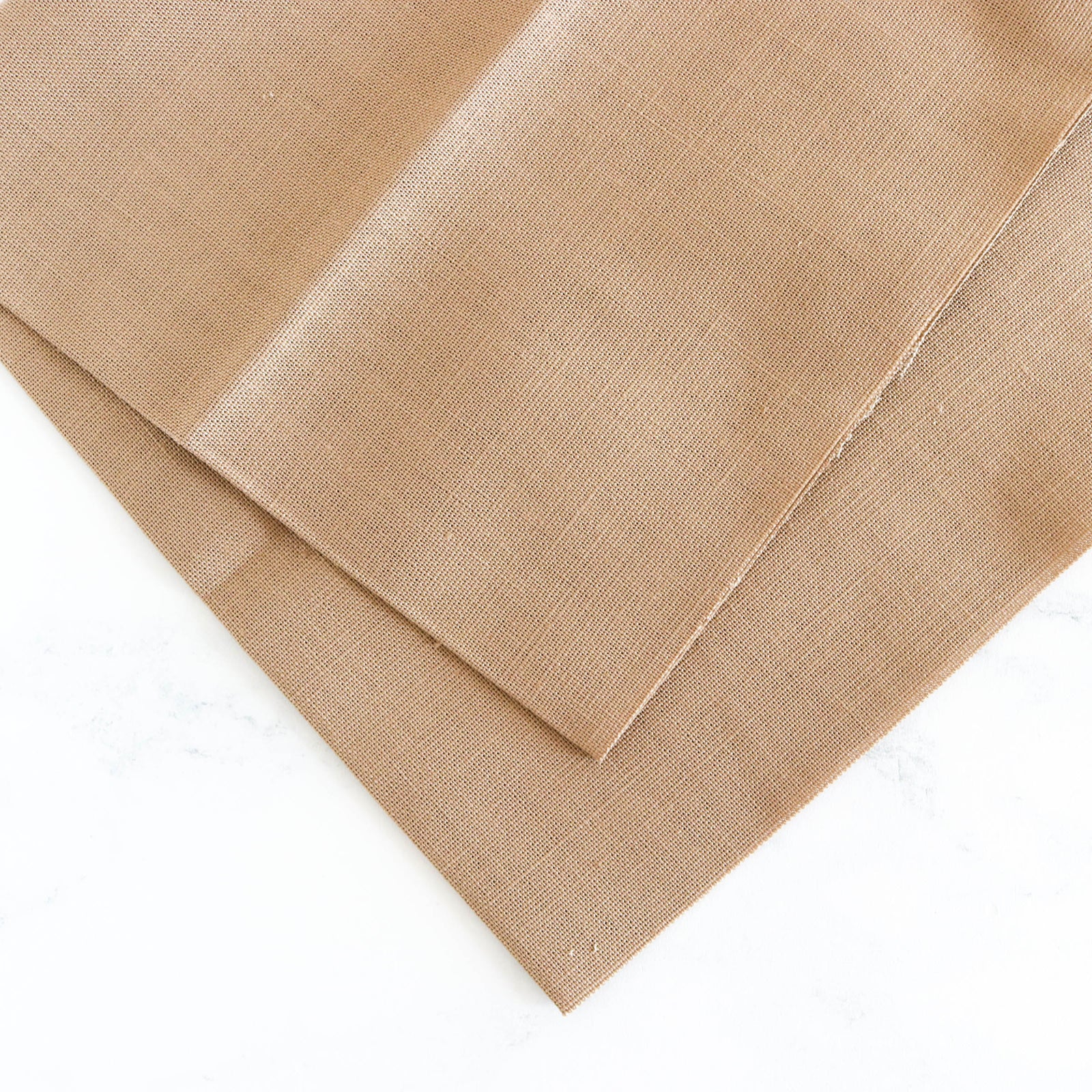 Cotton Hand Embroidery Fabric - Mocha Beige-Stitched Modern