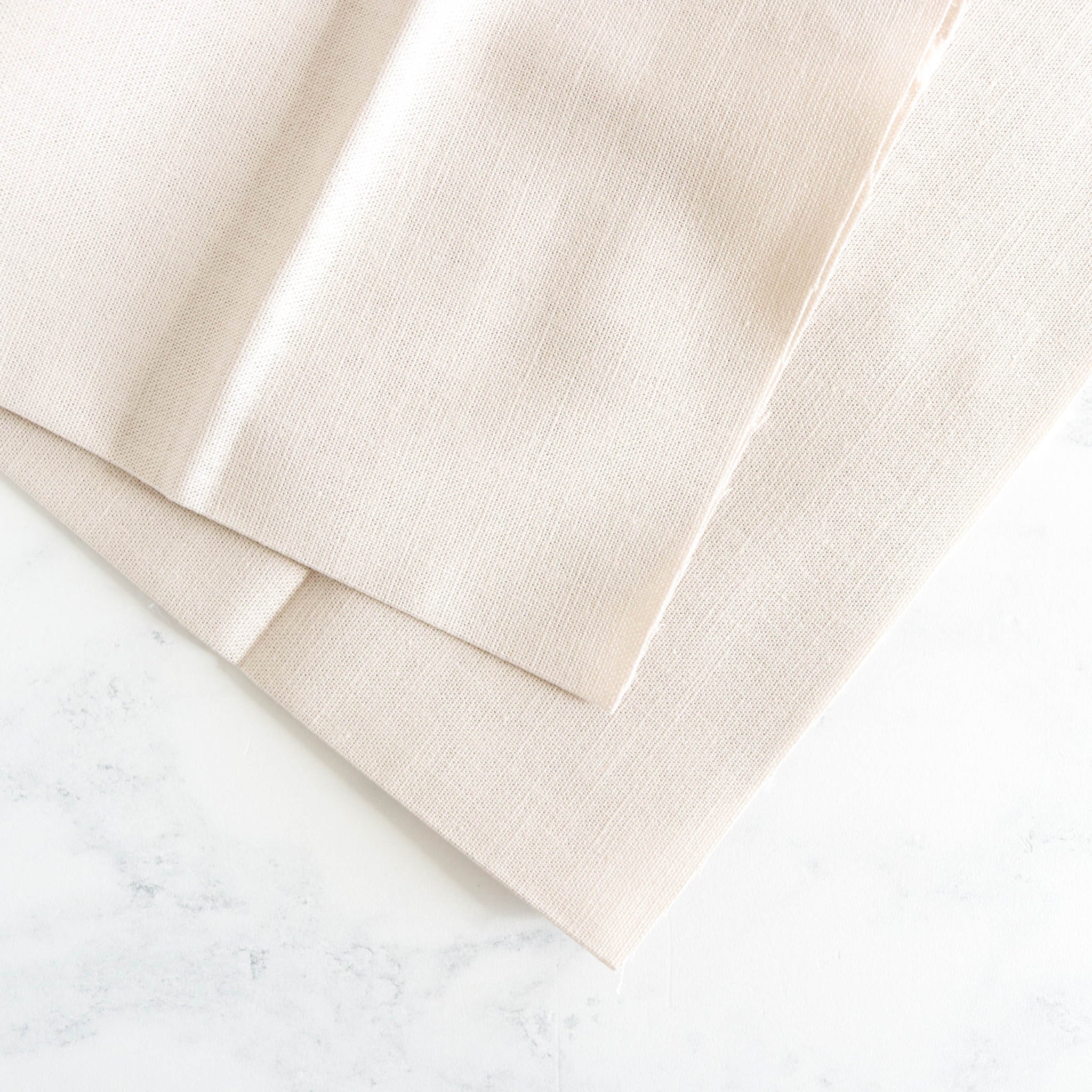 Gray Poly Embro Cotton Hand Embroidery Fabric - Pale Gray - Stitched Modern