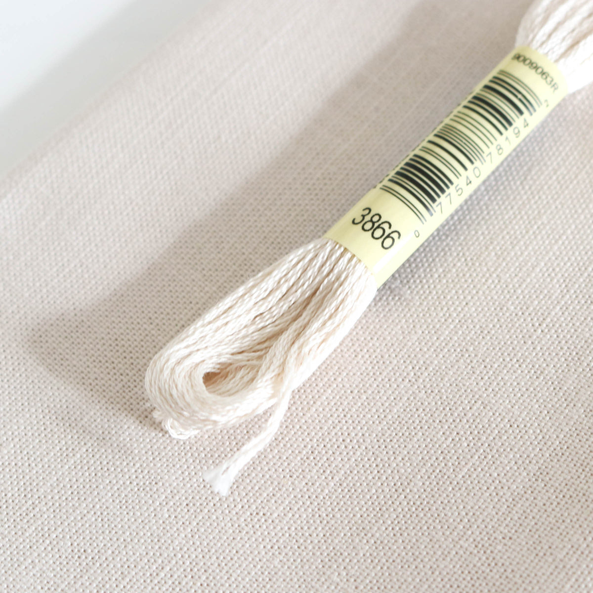 Cotton Hand Embroidery Fabric - Pale Gray