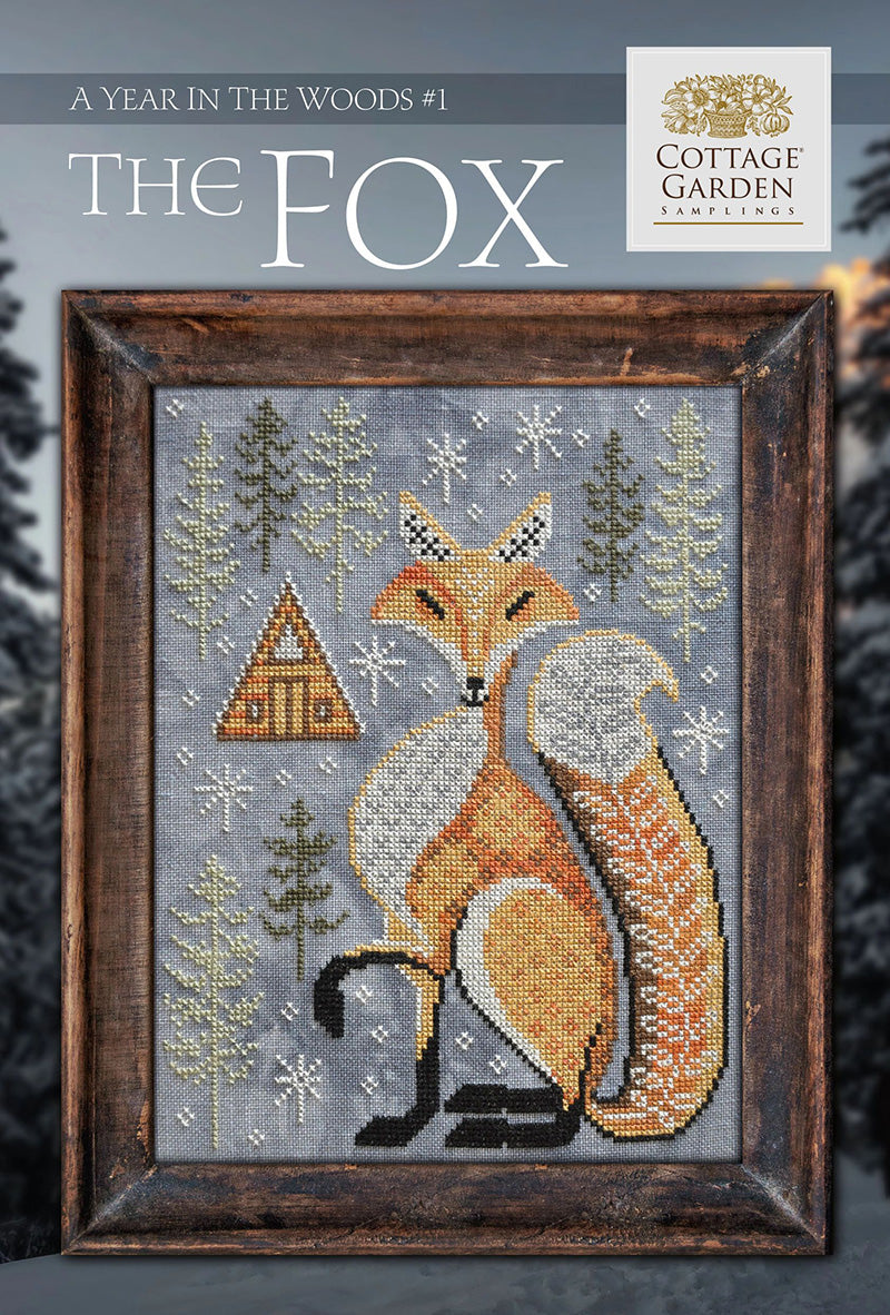 Year in the Woods Cross Stitch Pattern - The Fox (#1)