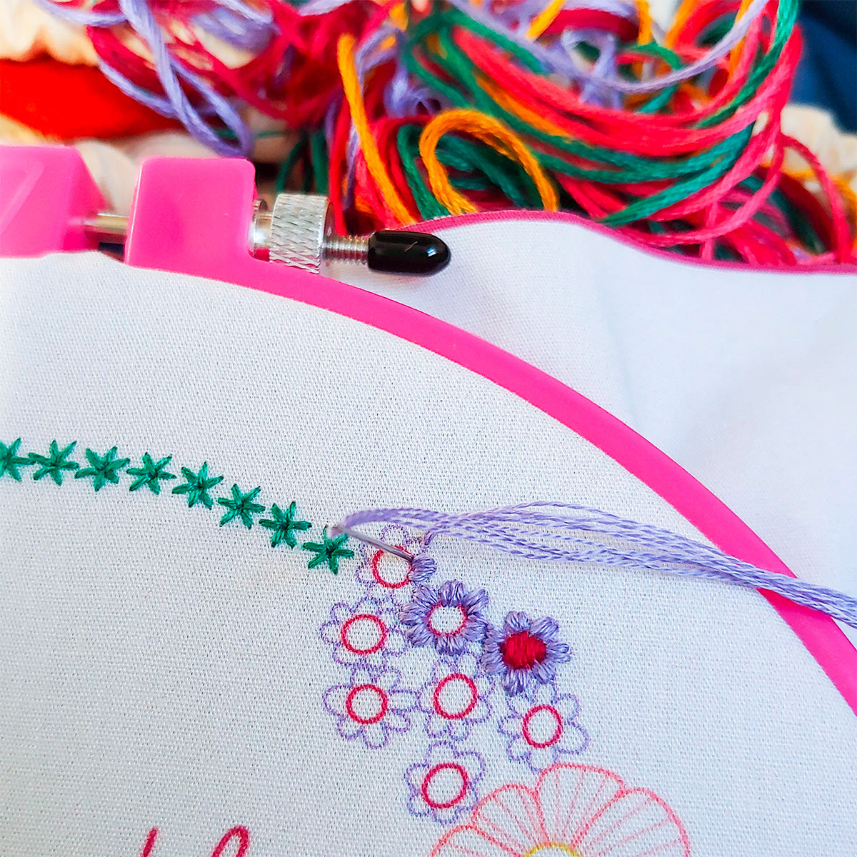 Be Gentle With Yourself Hand Embroidery Kit