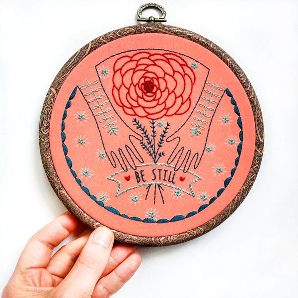 Be Still Hand Embroidery Kit