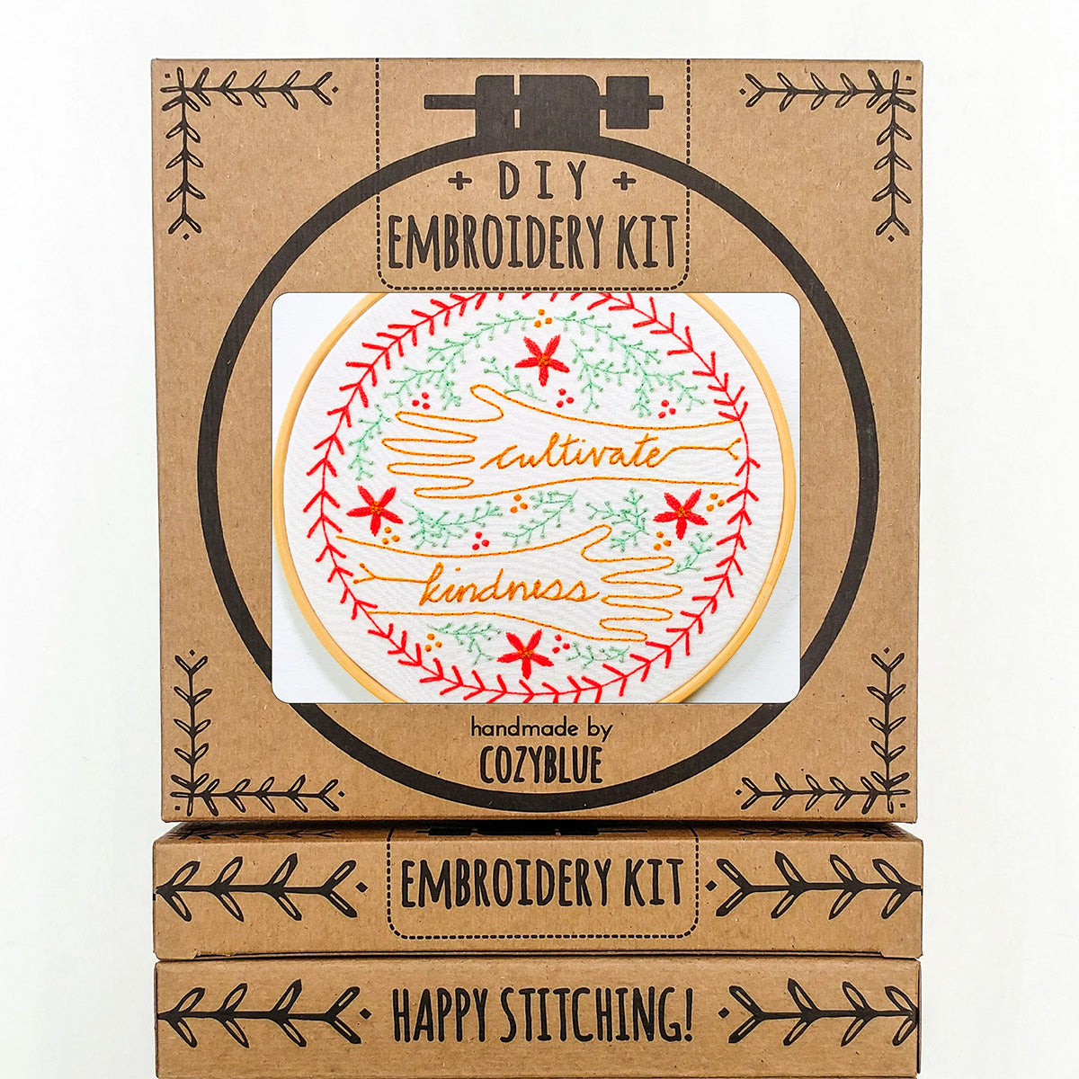Cultivate Kindness Hand Embroidery Kit