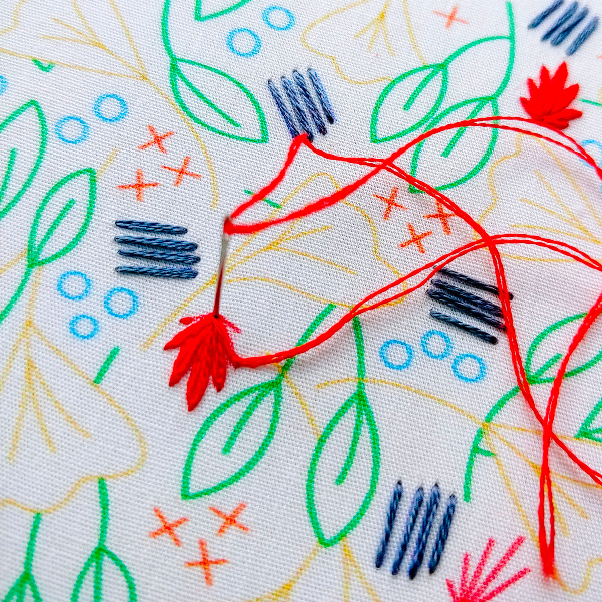 Forest Floor Hand Embroidery Kit