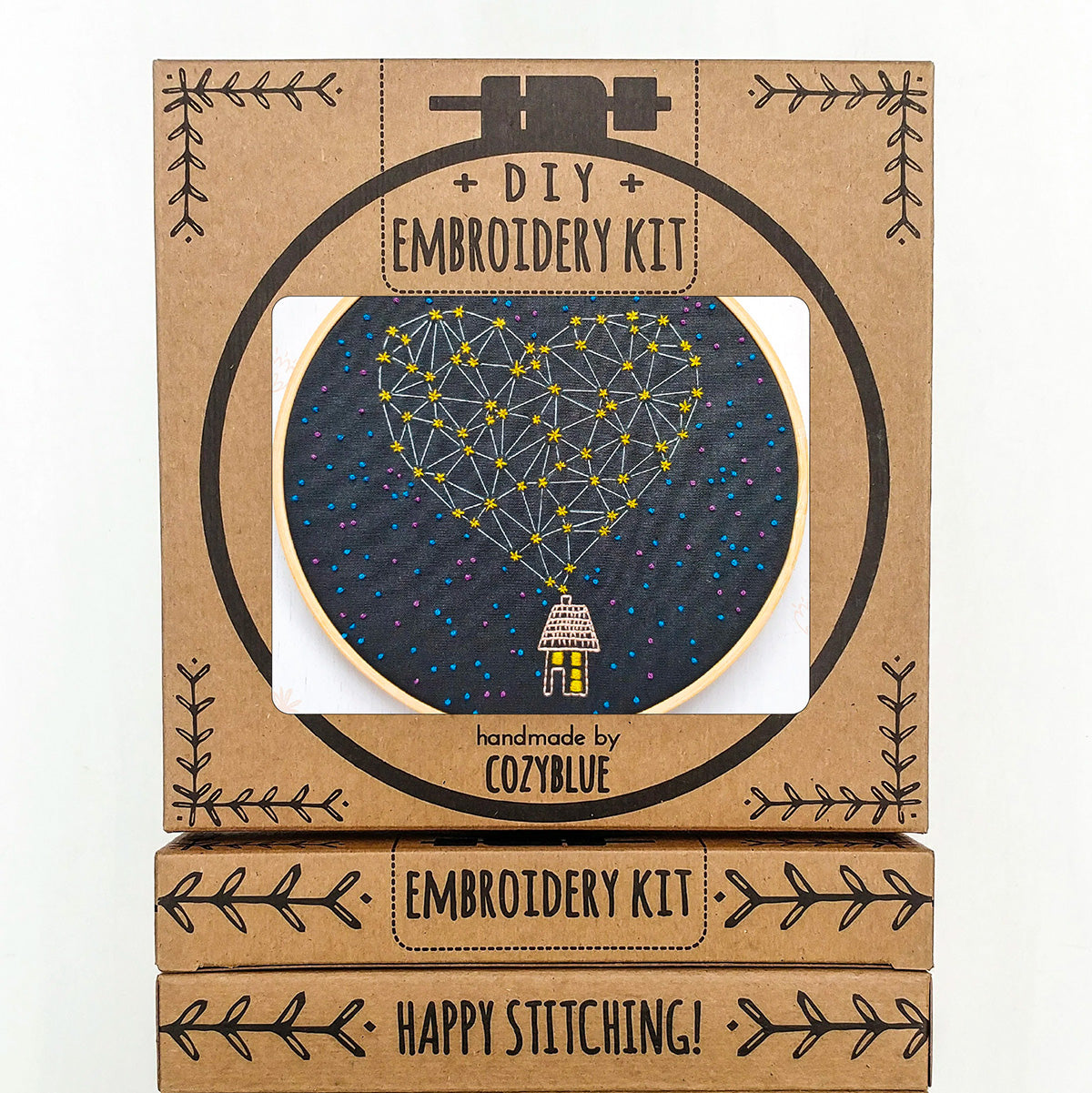 high noon embroidery kit – cozyblue