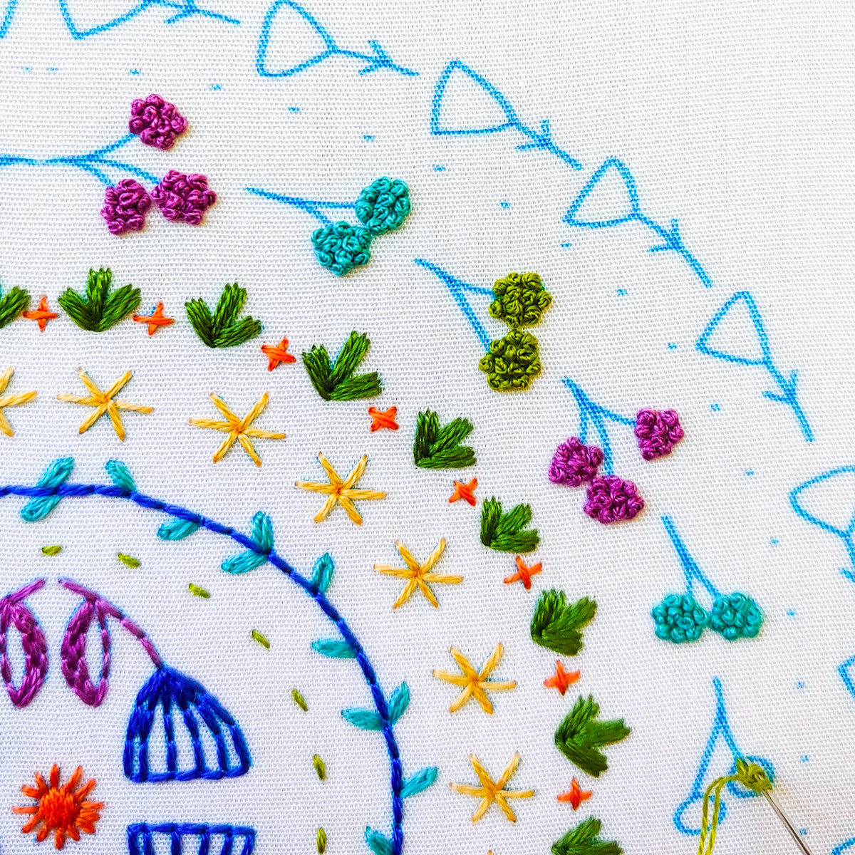 Stitches in the Round Hand Embroidery Kit
