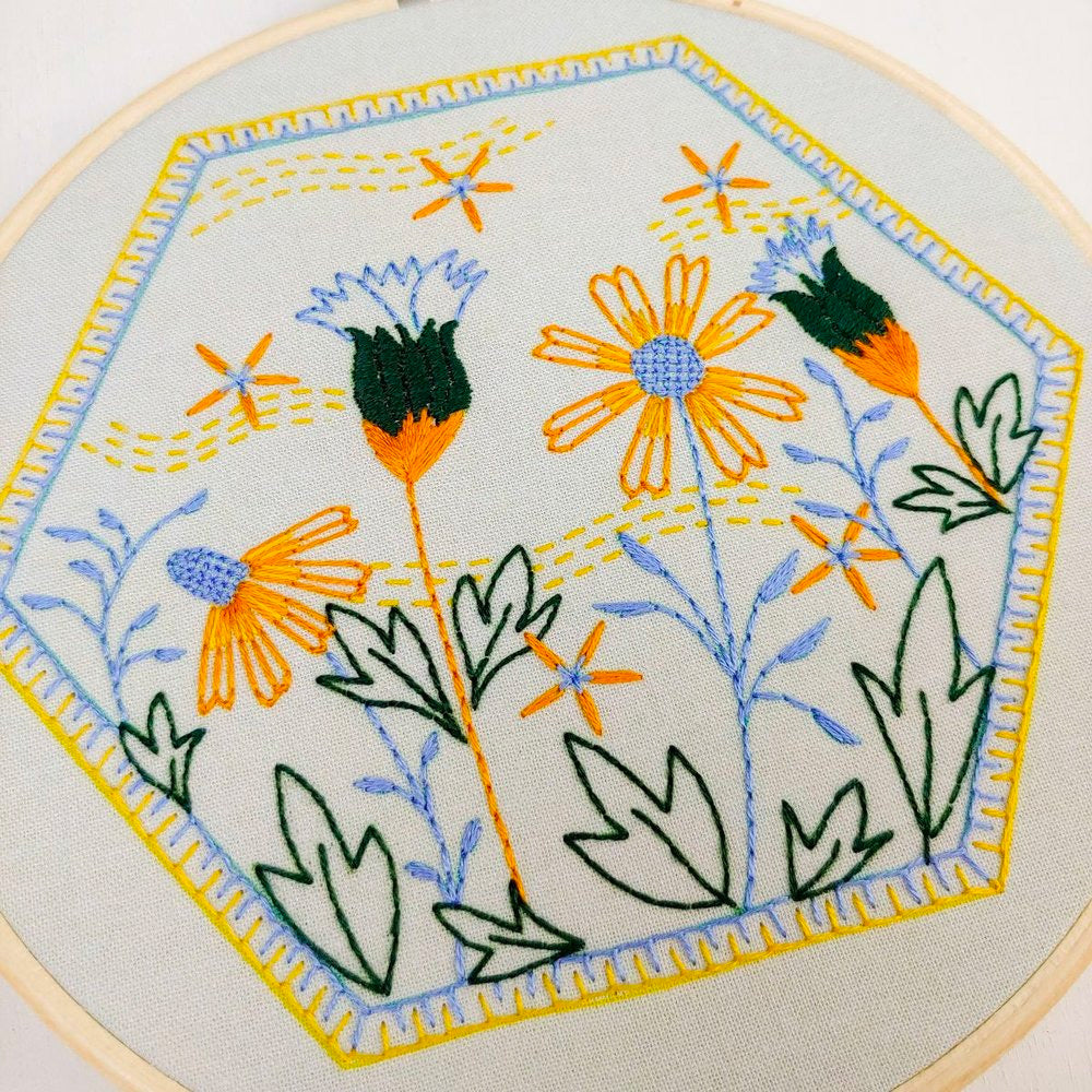 Summer Breeze Hand Embroidery Kit