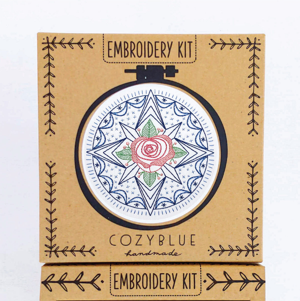 Compass Rose Hand Embroidery Kit
