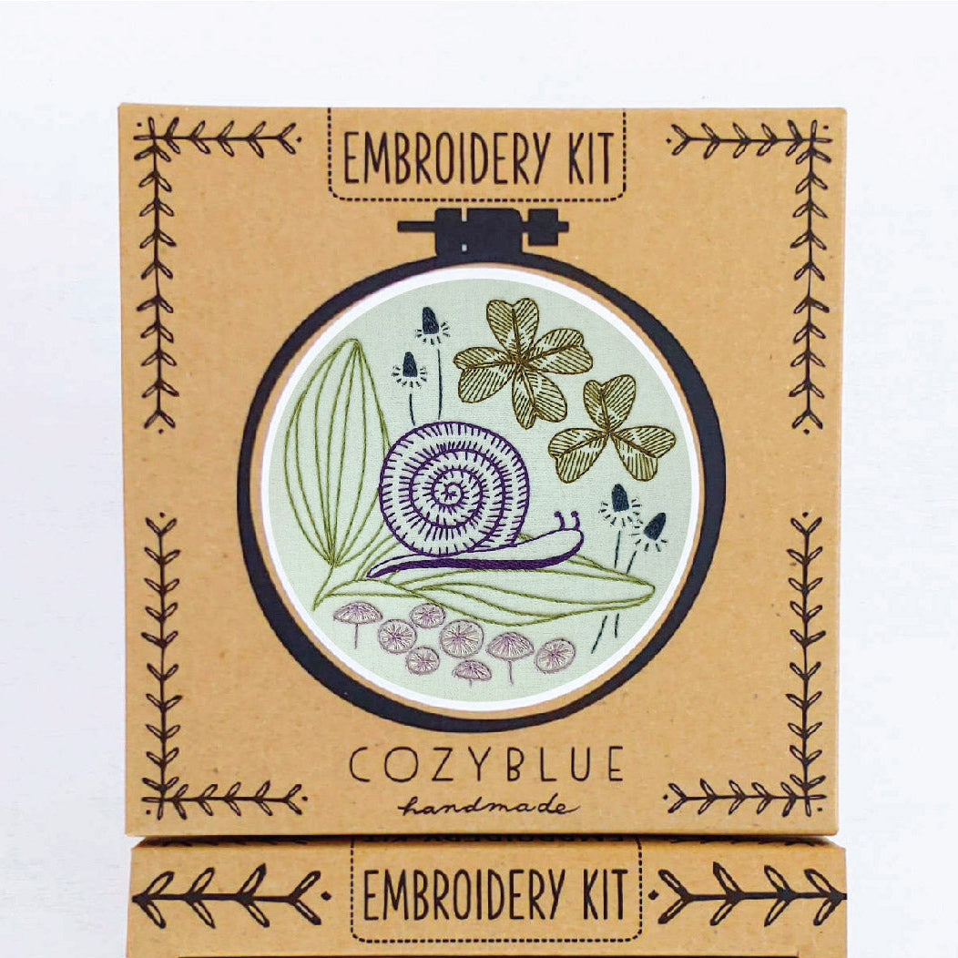 Slow + Steady Hand Embroidery Kit