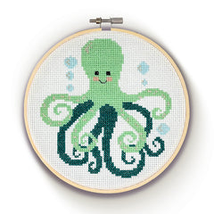 Stitch Octopus Releases Signature Collection of Modern Cross Stitch Kits