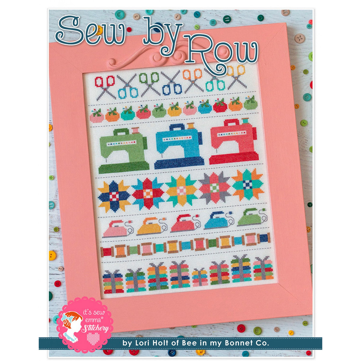 Sew by Row Cross Stitch Pattern