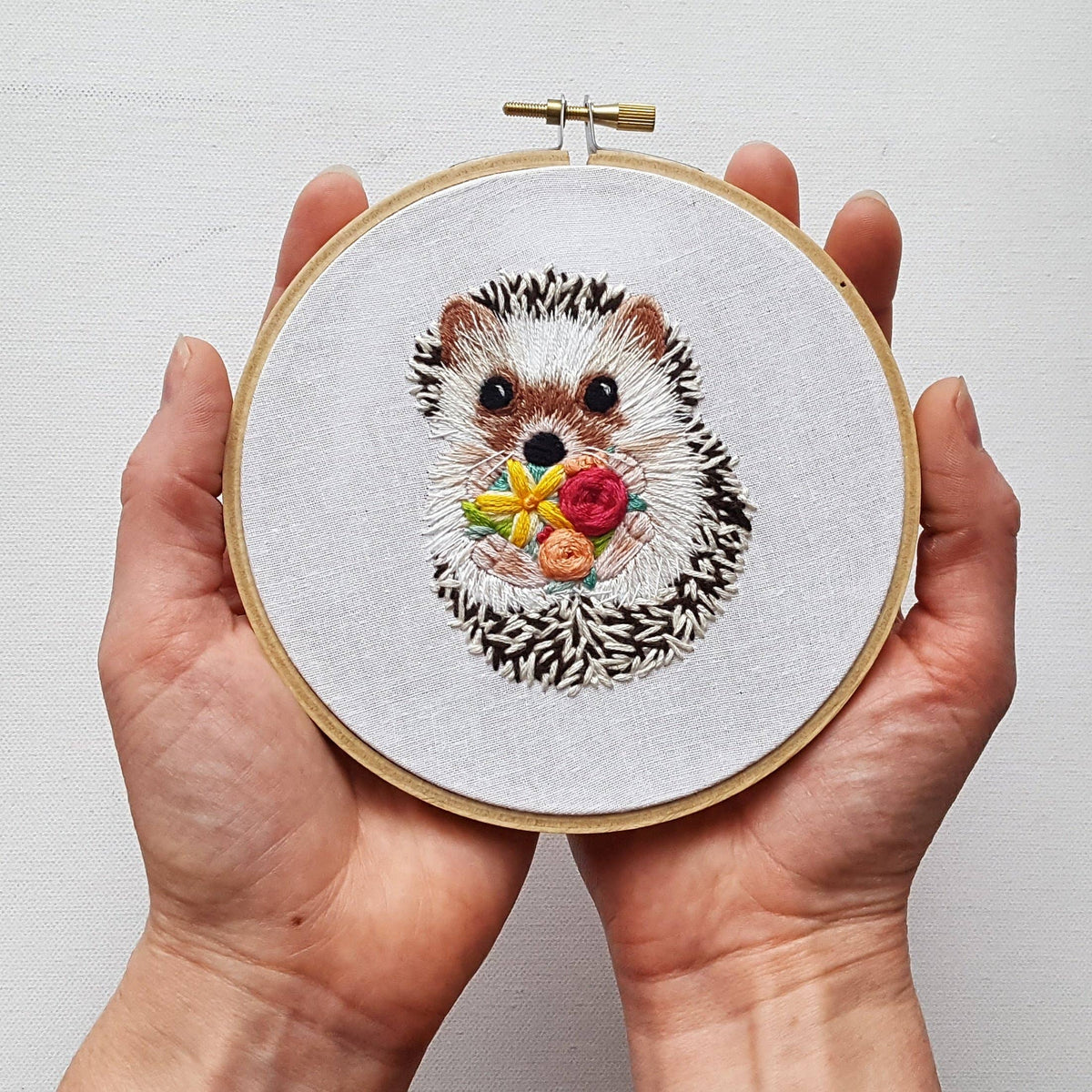 Hedgehog Hand Embroidery Kit
