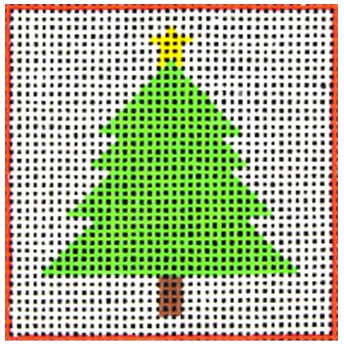 Beginner Needlepoint Kit - Christmas Tree