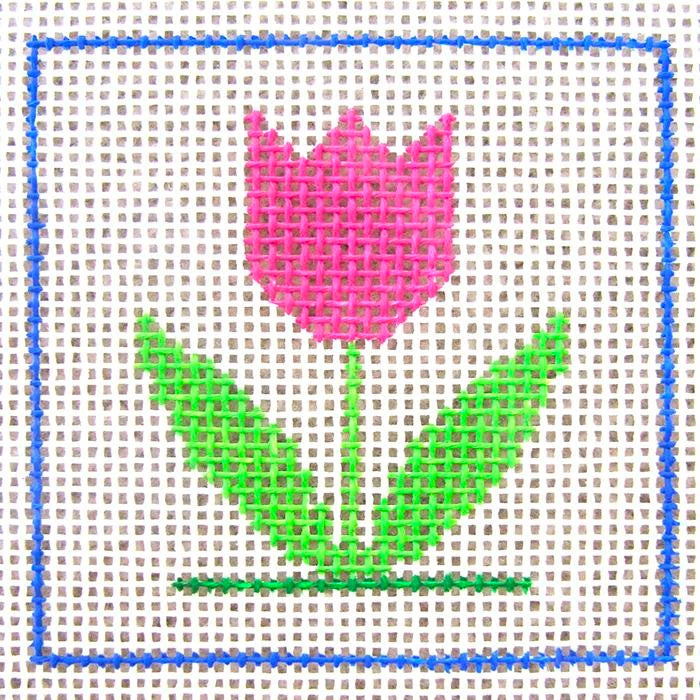 Beginner Needlepoint Kit - Tulip