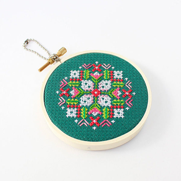 Winter Bouquet Cross Stitch Mini Kit