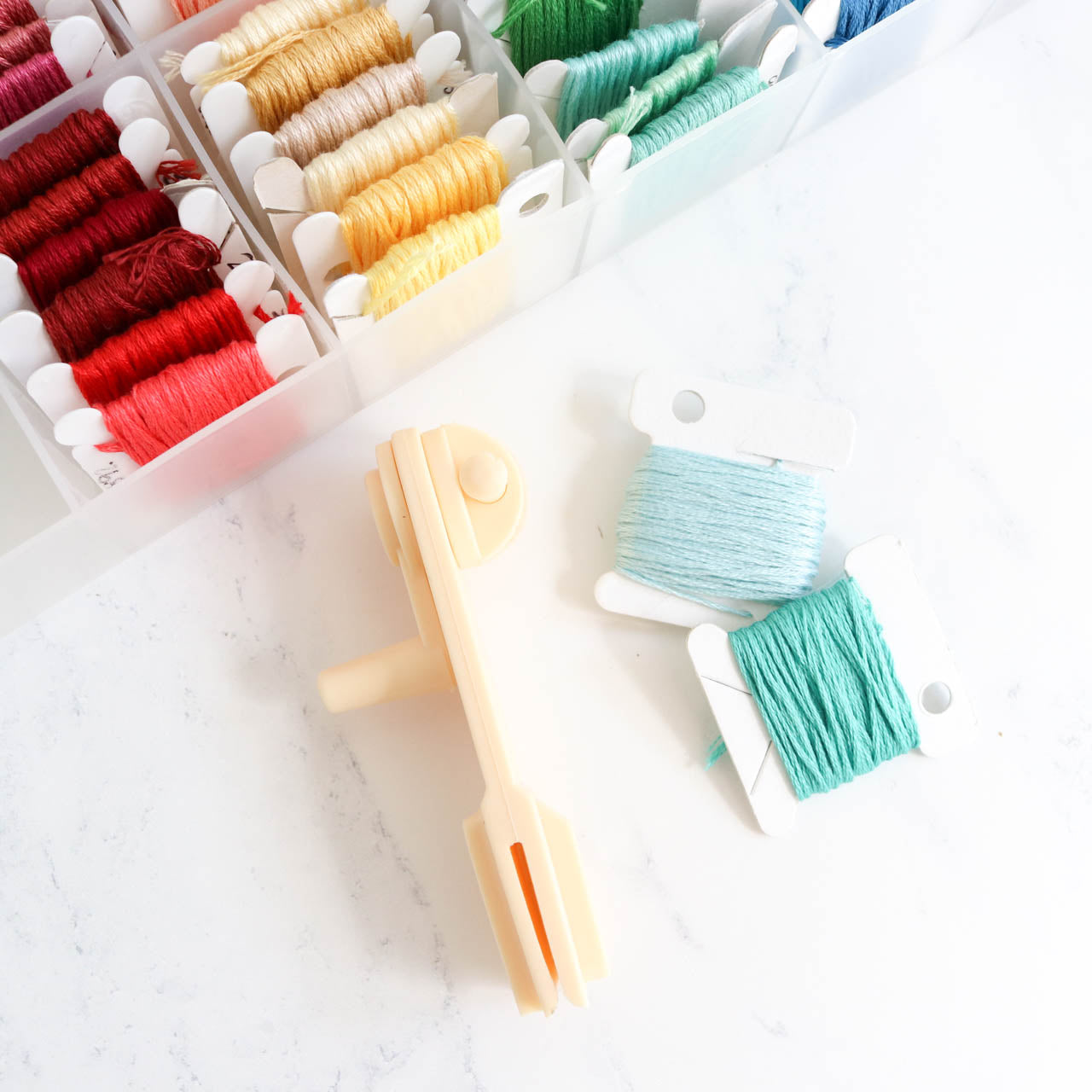Acrylic Floss Bobbins — Flourishing Fibers - Embroidery & Notions