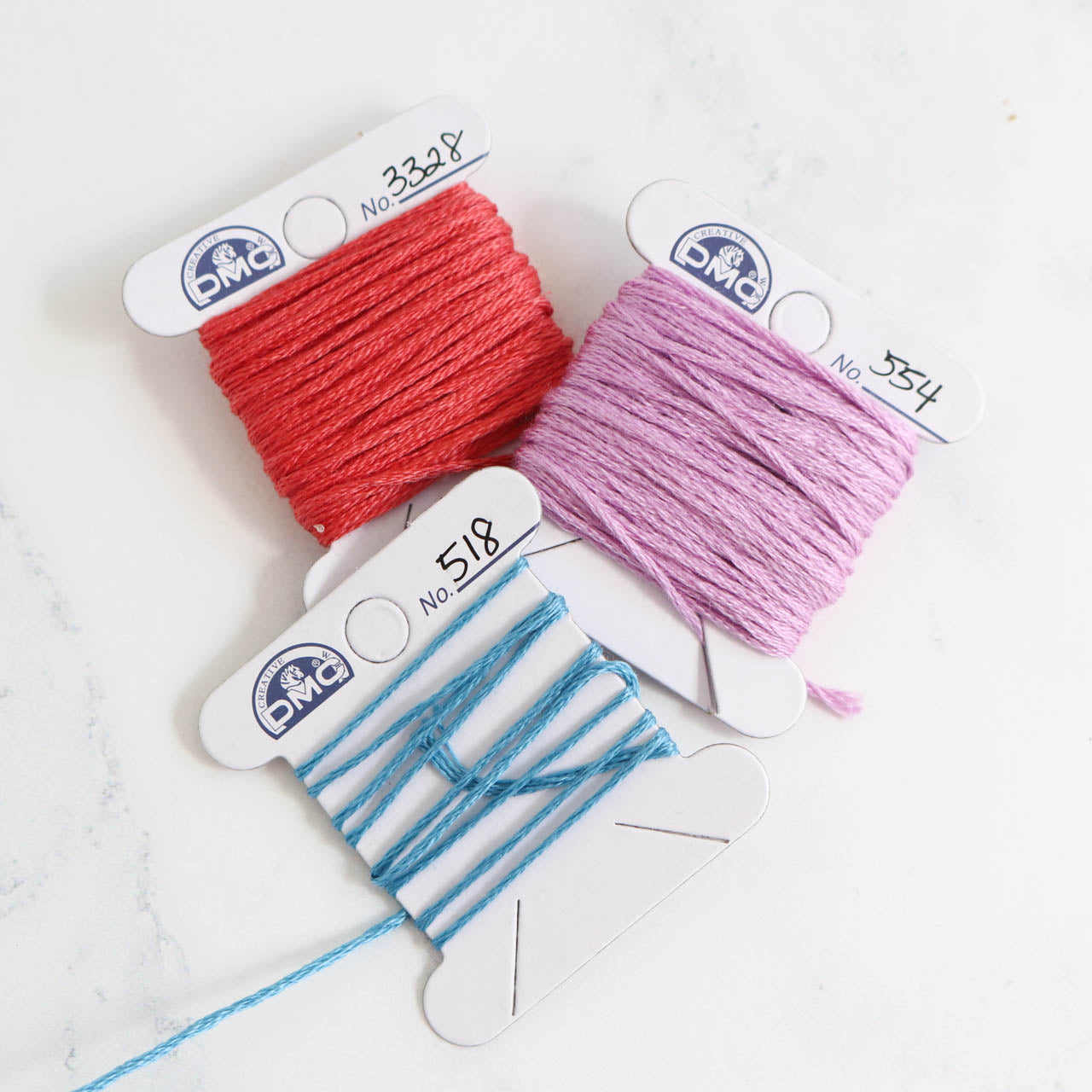 Cross Stitch Corner  DMC Embroidery Thread Plastic Floss Bobbins