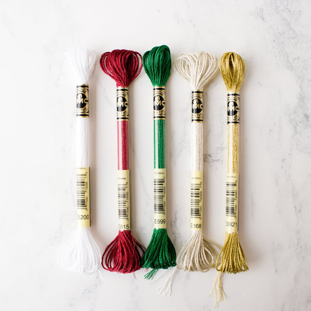 DMC Light Effects Metallic Embroidery Floss - Traditional Stitches