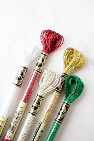 DMC Light Effects Metallic Embroidery Floss - Traditional Stitches
