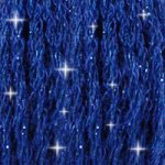 DMC C820 Mouliné Étoile Shimmer Embroidery Floss - Very Dark Royal Blue
