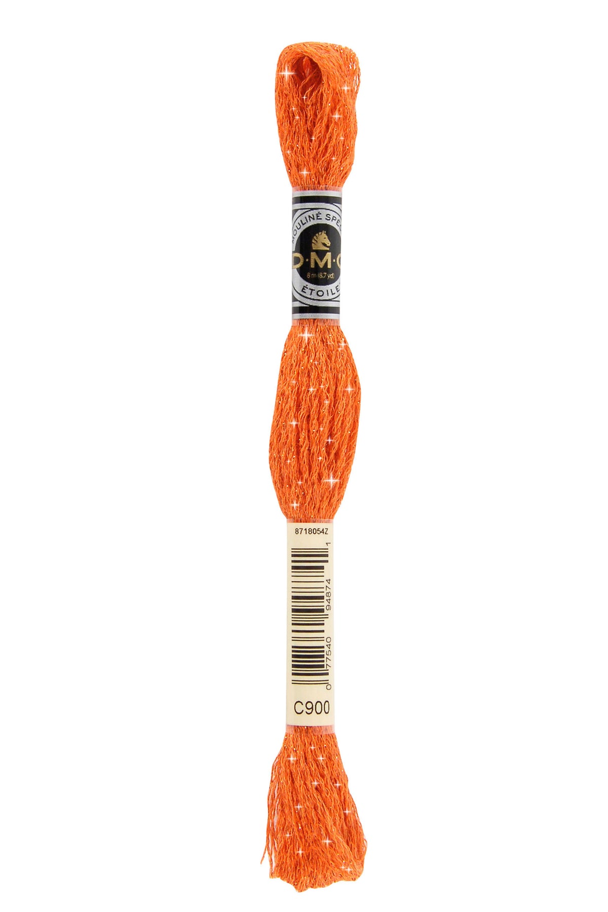 DMC C900 Mouliné Étoile Shimmer Embroidery Floss - Dark Burnt Orange
