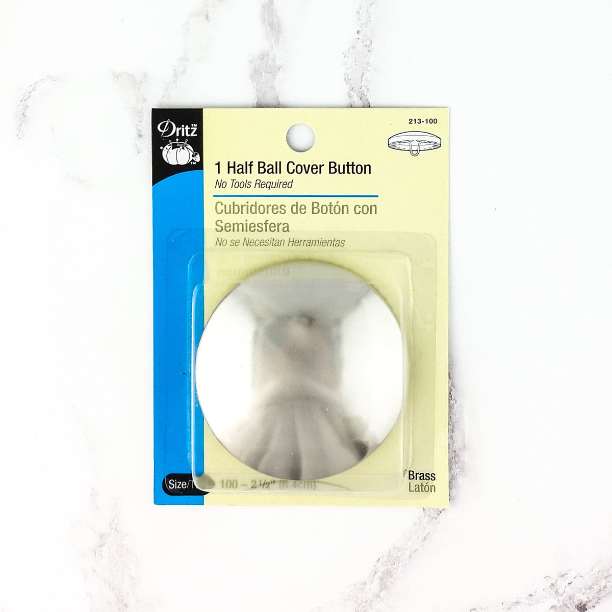 Half Ball Cover Buttons