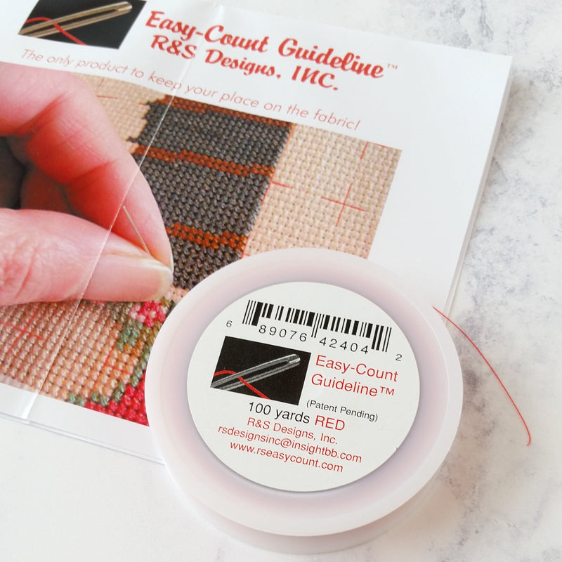 Easy Count Guideline for Gridding Stitched Modern