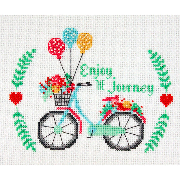 Enjoy the Journey Cross Stitch Pattern