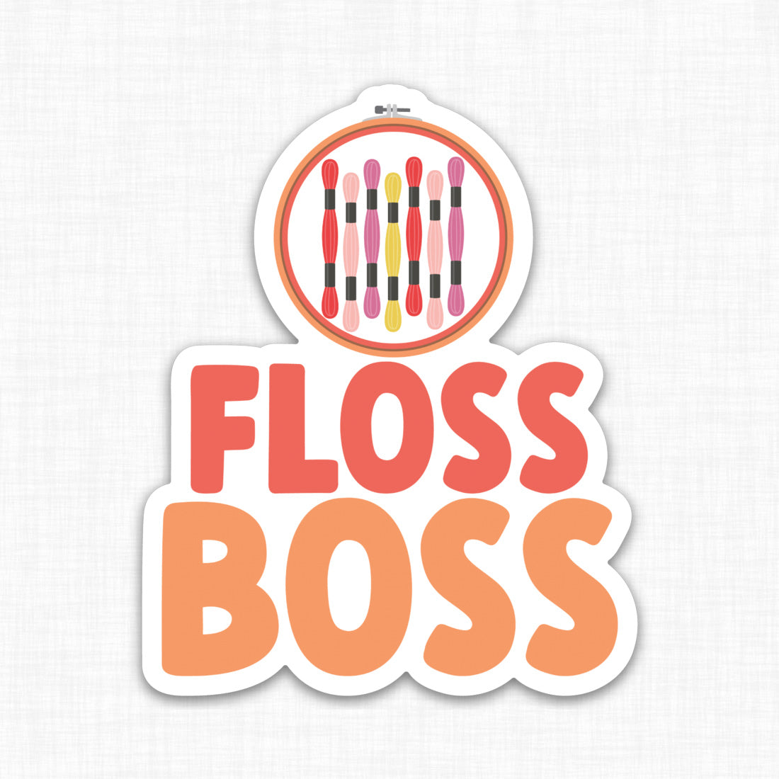 Stitchy Stickers - Floss Boss