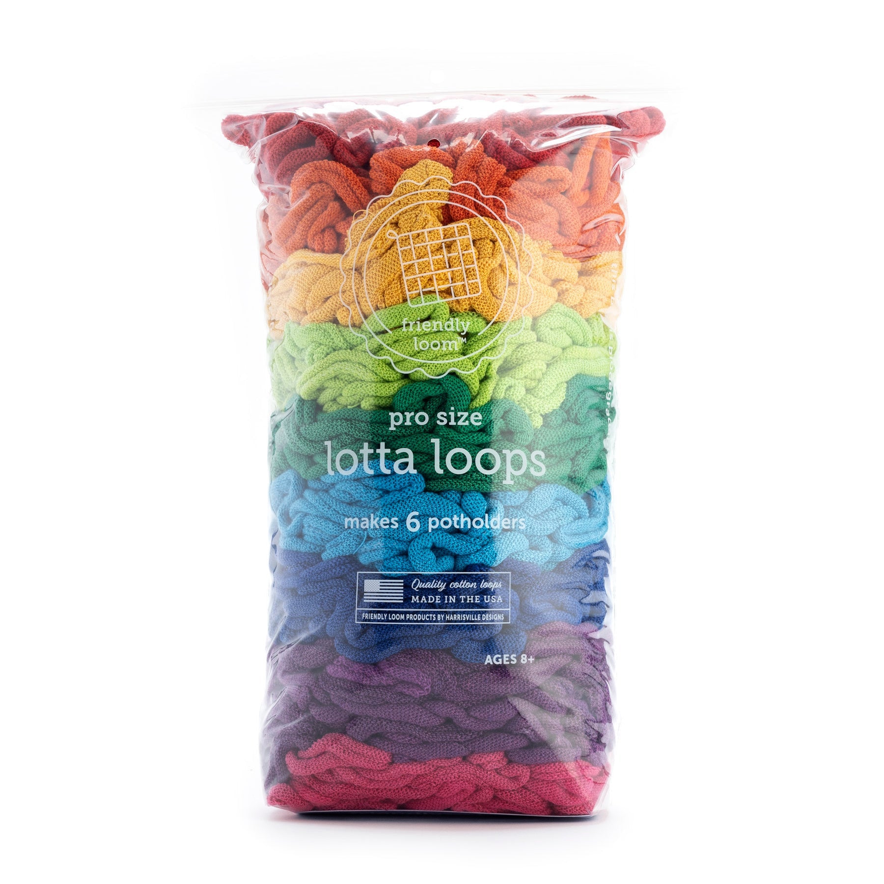 Friendly 10 Potholder PRO loom with loops — Sustainable Textile Design