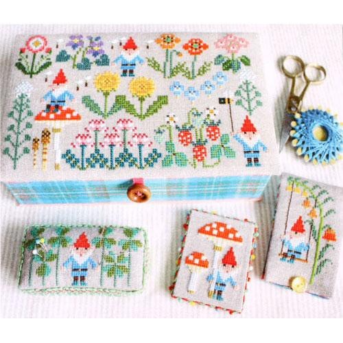 Gnomes in Springfield Cross Stitch Pattern