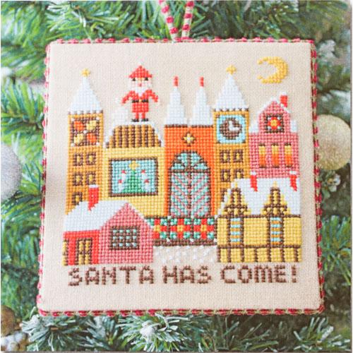 Santa Has Come (II) Cross Stitch Pattern