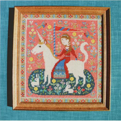The Lady and the Unicorn Cross Stitch Pattern