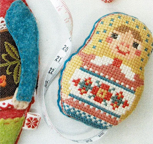 Matryoshka Needlework Set Cross Stitch Pattern