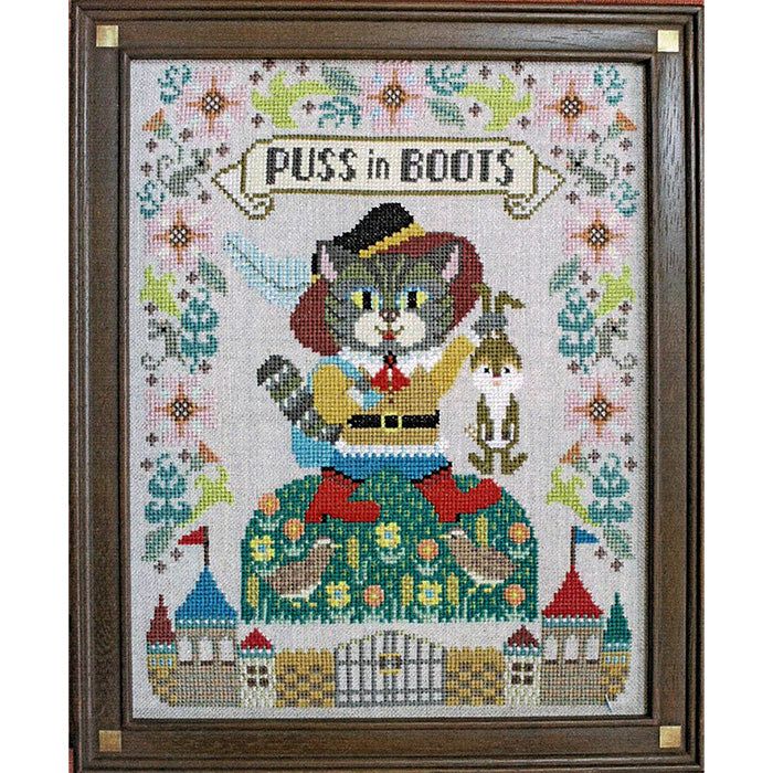 Puss in Boots Cross Stitch Pattern