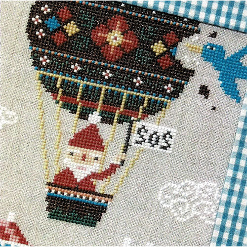 Santa&#39;s SOS Cross Stitch Pattern
