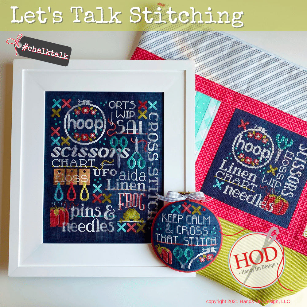 Let&#39;s Talk Stitching Cross Stitch Pattern
